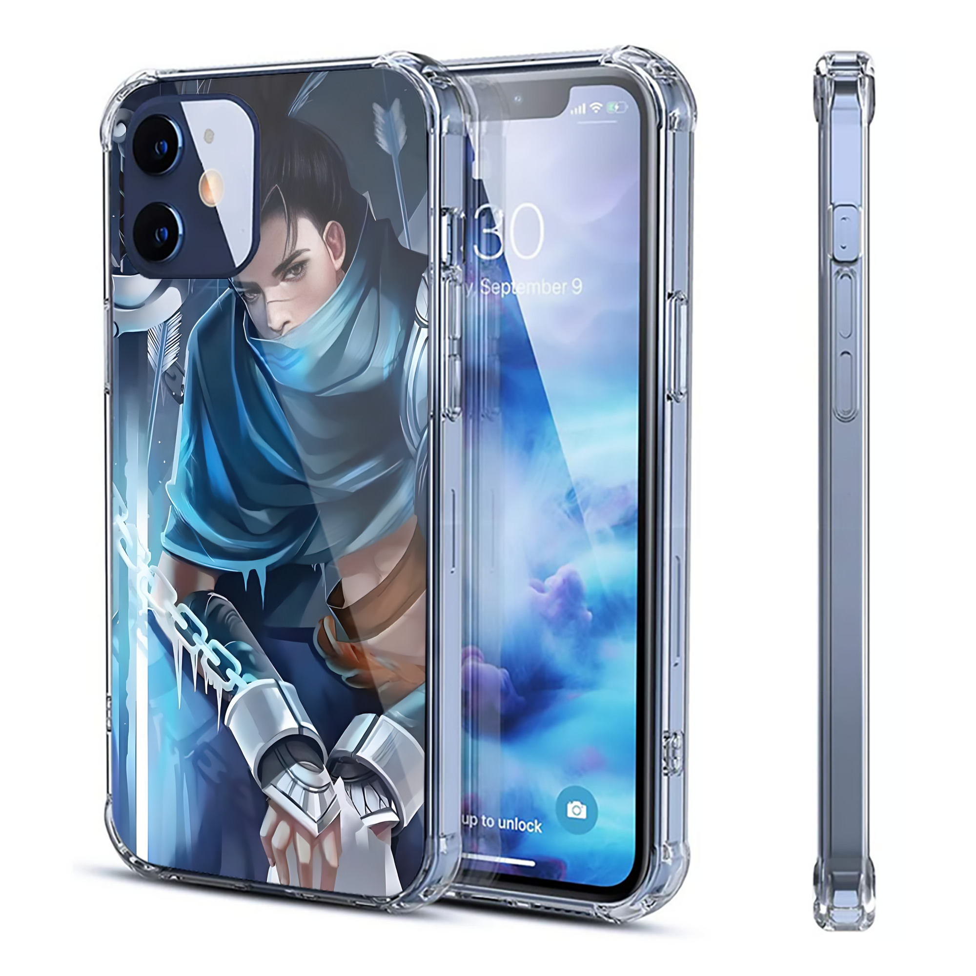 （画像用） リーグ・オブ・レジェンド League of Legends LOL 【iPhone 12シリーズ対応】透明スマホケース（クリアソフトケース）